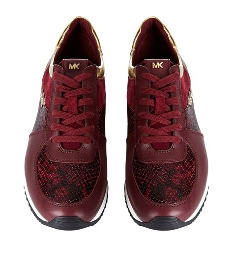 talons rouges michael kors|Michael Kors red sneakers women.